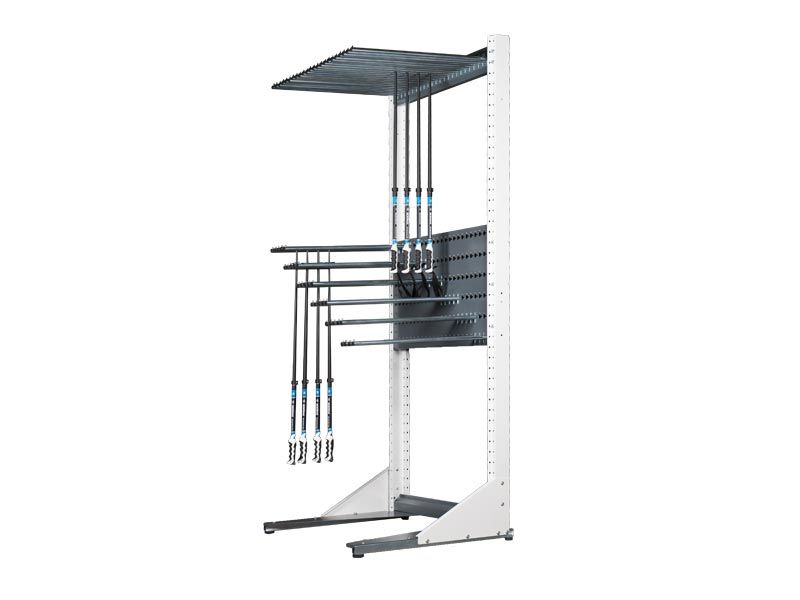 Pole Rack Wall
